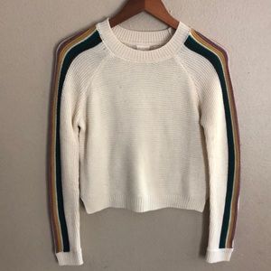 Altar’d State Over The Rainbow Crop Sweater